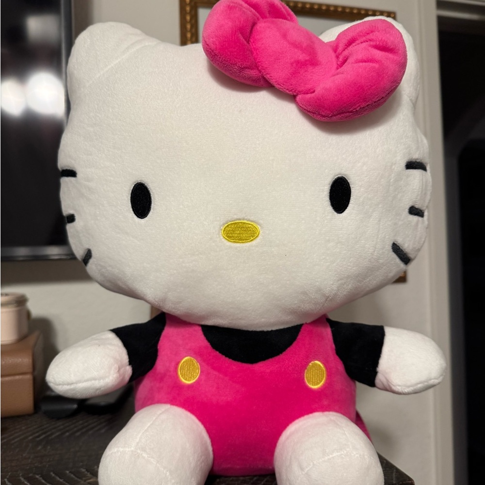 Hello Kitty Plush with Pink Bow and Dress